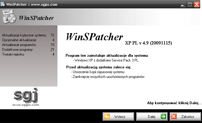 WinSPatcher
