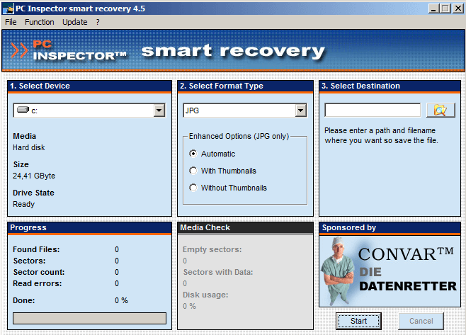 PC Inspector smart recovery